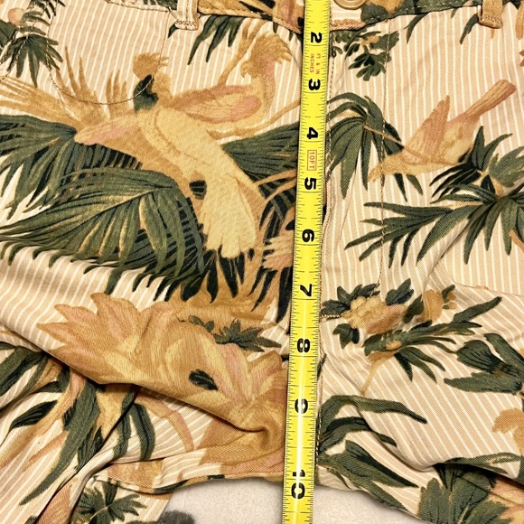 Anthropologie Chino s30  bird  print. - Picture 6 of 9